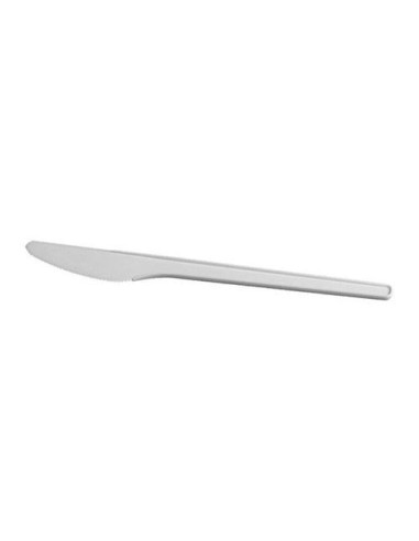 Plastový nožík 16,5cm/12 ks, biely  D