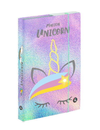 Dosky A4 školské + BOX KARTON Jumbo Unicorn iconic 8-73021