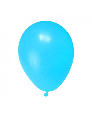 Balóniky nafukovacie modré sv. /100ks M