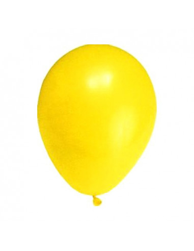 Balóniky nafukovacie žlté /100ks M