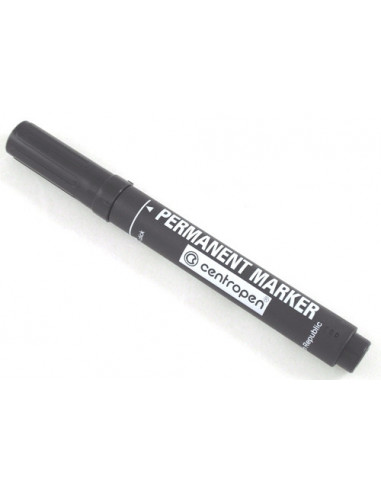 Centropen 8566 značkovač permanent 2,5 mm čierny