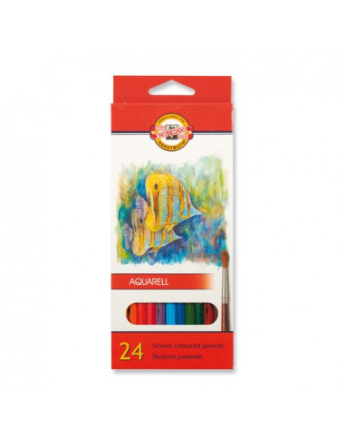 Ceruzky KOH-I-NOOR 3718/24 farebná súprava akvarel
