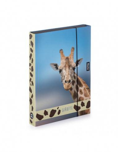 Dosky A4 školské + BOX KARTON Jumbo Žirafa 1-43622