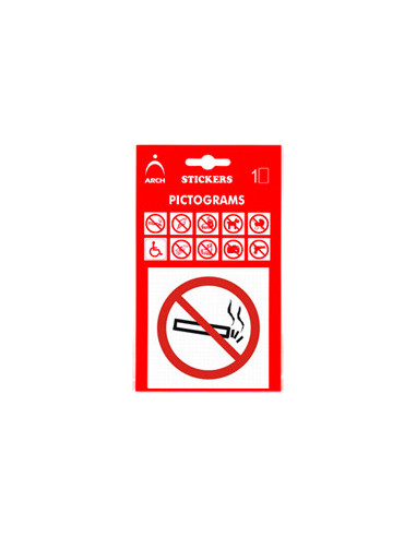 Informačné piktogramy v blistri  Zákaz fajčenia