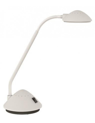 Lampa stolová LED MAUL Arc biela