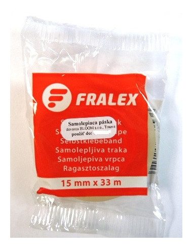 Lepiaca páska PP 15mm/33m transparent FRALEX