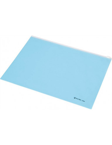 Obal PP s plastovým zipsom A4 PANTA PLAST modrý