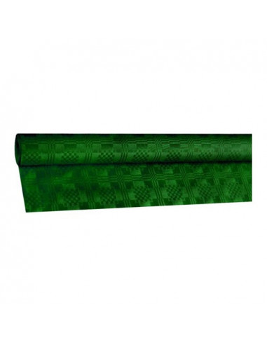 Obrus papierový  8mx1,20m v rolke zelený tmavý