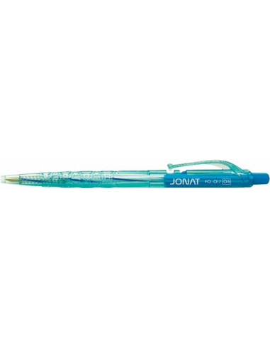 Pero guľôčkové FLEXOFFICE "Jonat", modré, pero, 0,25 mm/36 ks