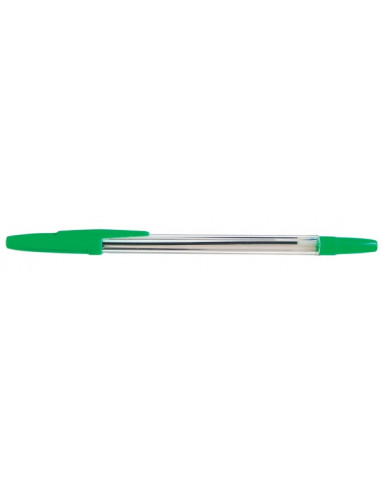 Pero guľôčkové jednorazové Corvina 196 zelené
