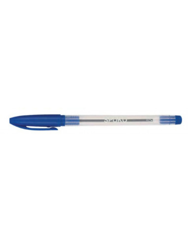 Pero guľôčkové jednorazové SPOKO 0115 modré