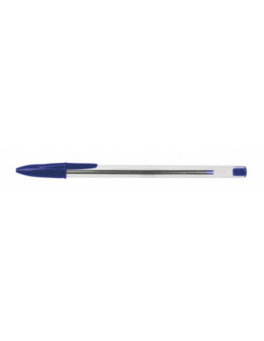 Pero guľôčkové jednorazové VICTORIA 0,7 modré s uzáverom