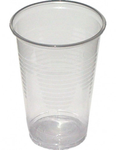 Plastový pohár 0,30l /100ks priehľadný PP