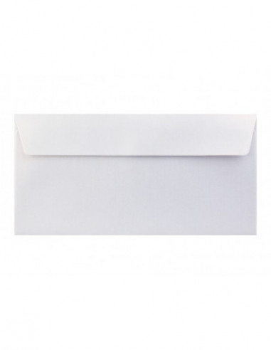 Poštové obálky  farebné metalické DL/5ks biela perleťová