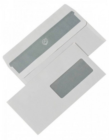 Poštové obálky DL okienko 2T15B3 samolep, vnútorná potlač