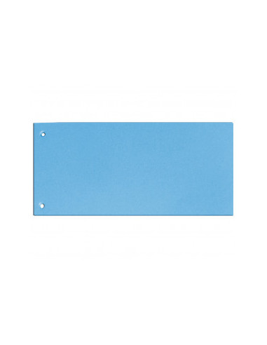 Registračné listy 10.5x24cm/100ks modré  Briliant