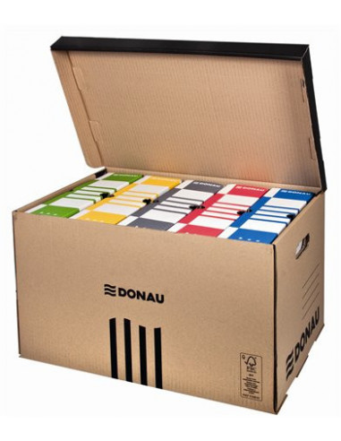 Škatuľa archívna DONAU  hnedá 560x370x315mm