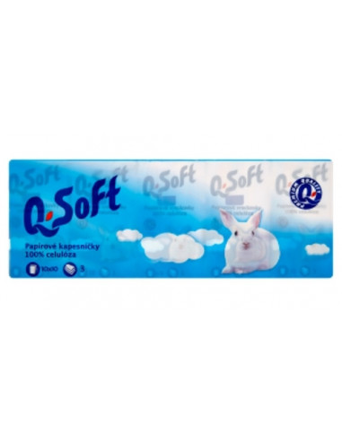 Vreckovky hygienické Q Soft 10x10ks 3-vrst.
