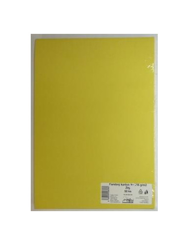 Výkresy farebné A3, 225g/50ks, žlté