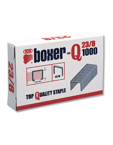 Zošívacie spony BOXER-Q 23/ 8/1000ks