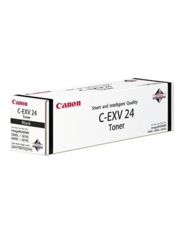 Canon originál toner CEXV24, black, 48000str., 2447B002, Canon iR-5800, 5870, 5880, 6800, 6870, 6880, C, CN, Ci, 2000g, náhrada