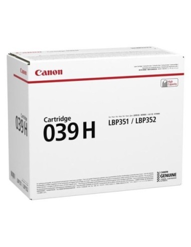 Canon originál toner CRG 039H, black, 25000str., 0288C001, Canon imageCLASS LBP351dn,LBP351x,LBP352dn,LBP352x, O