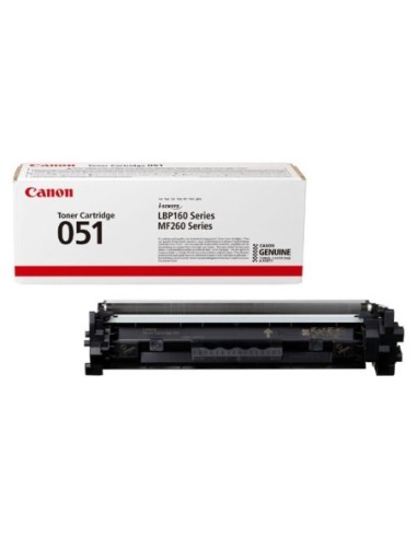 Canon originál toner CRG051, black, 1700str., 2168C002, Canon LBP162dw, MF269dw, MF267dw, MF264dw, O