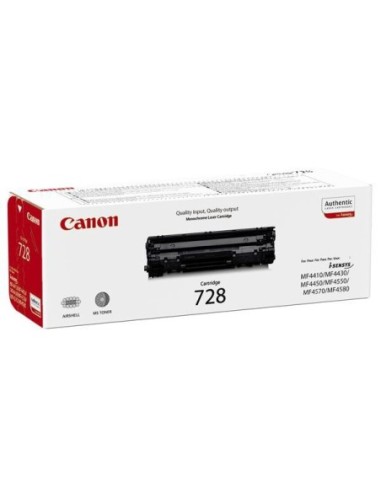 Canon originál toner CRG728, black, 2100str., 3500B002, Canon MF-4410, 4430, 4450, 4550, 4570, 4580, 4890, O