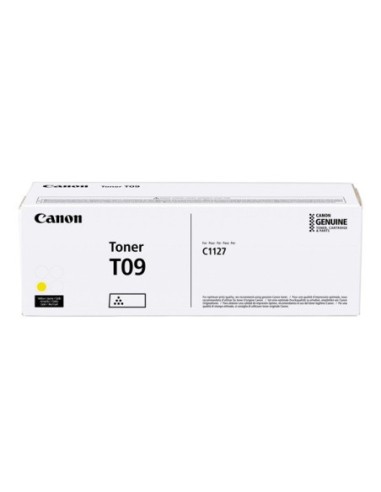 Canon originál toner T09, yellow, 5900str., 3017C006, Canon i-SENSYS X C1127i, i-SENSYS X C1127P Series, O