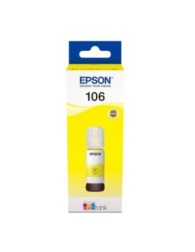 Epson originál ink C13T00R440, 106, yellow, 70ml, Epson EcoTank ET-7700, ET-7750, Express Premium ET-7750