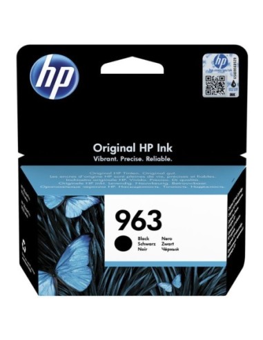 HP originál ink 3JA26AE, HP 963, black, 1000str., 24.09ml, HP Officejet Pro 9010, 9012, 9014, 9015, 9016, 9019/P
