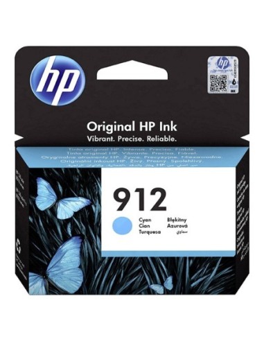 HP originál ink 3YL77AE*301, HP 912, cyan, blister, 315str., high capacity, HP Officejet 8012, 8013, 8014, 8015 OJ Pro 8020