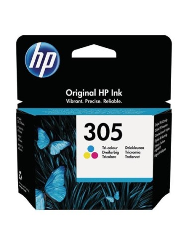 HP originál ink 3YM60AE, Tri-colour, 100str., HP 305, HP DeskJet 2300, 2710, 2720, Plus 4100