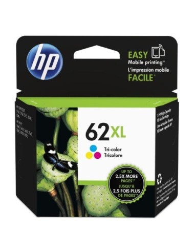 HP originál ink C2P07AE, HP 62XL, color, 415str., HP ENVY 5540 AIO, 5640 AIO, 7640 AIO, OJ 5740 AIO