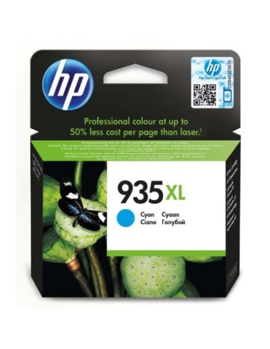 HP originál ink C2P24AE, HP 935XL, cyan, 825str., 9,5ml, HP Officejet 6812,6815,Officejet Pro 6230,6830,6835