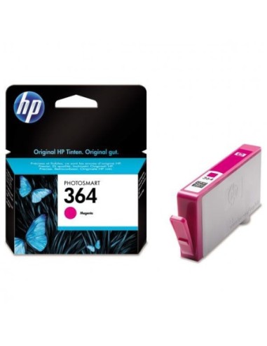 HP originál ink CB319EE, HP 364, magenta, 300str., HP Photosmart B8550, C5380, D5460