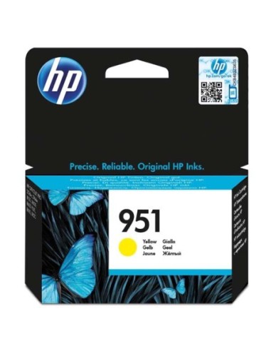 HP originál ink CN052AE, HP 951, yellow, 700str., pre HP Officejet Pro276dw, 8100 ePrinter