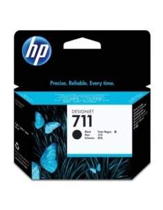 HP originál ink CZ133A, HP 711, black, 80ml, HP DesignJet T120, T520