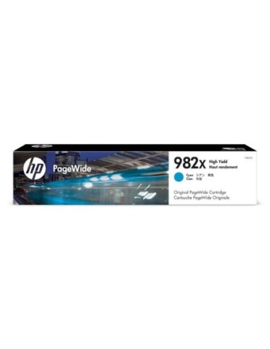 HP originál ink T0B27A, HP 982X, cyan, 16000str., high capacity, HP PageWide Enterprise Color 765, 780, 785