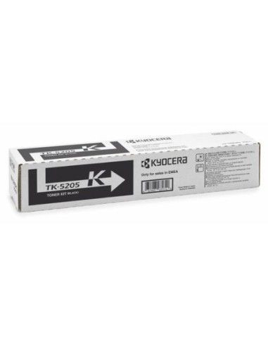 Kyocera originál toner TK-5205K, black, 18000str., 1T02R50NL0, Kyocera TASKalfa 356ci, O