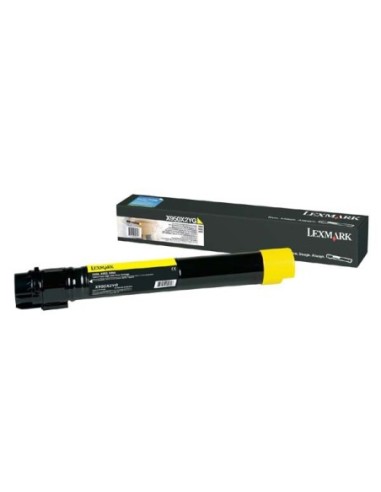 Lexmark originál toner X950X2YG, yellow, 24000str., extra high capacity, Lexmark X950, X952, X954, O