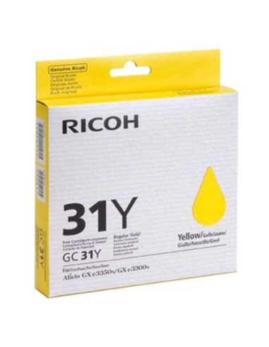 Ricoh originál gélová náplň 405691, yellow, Typ GC 31Y, Ricoh GXe2600/GXe3000N/GXe3300N/GXe33