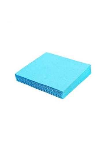 Obrúsky papierové 33x33cm/ 50ks modré svetlé, 2-vrstvové