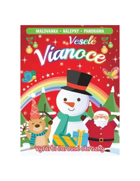 Maľovanky Veselé Vianoce
