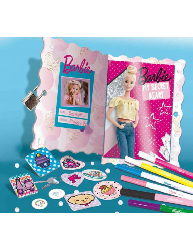 Barbie Tajný denník s dekoráciami