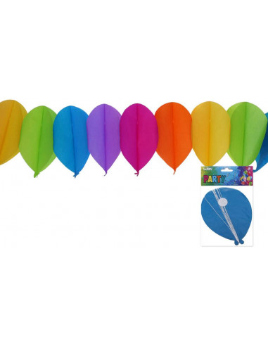 Girlanda farebná balóniky 3,6m
