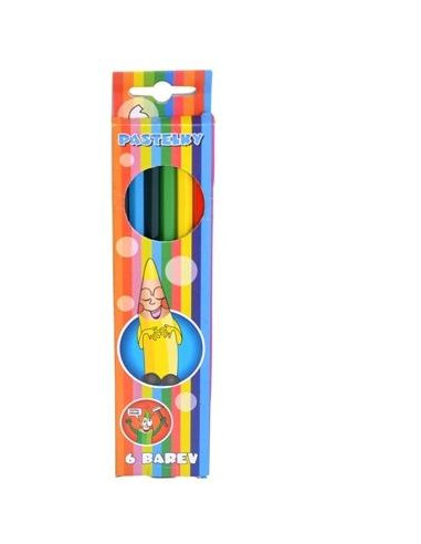 Farebné ceruzky 6ks