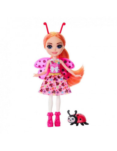 Mattel Enchantimals figúrka Ladonna Ladybug a Wafi