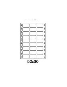 Etikety tabelačné  50x30 - 3R/100 hárkov