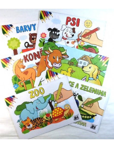 Maľovanky A5 s predlohou   JM